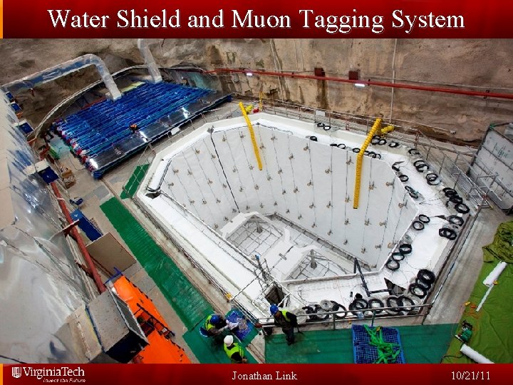 Water Shield and Muon Tagging System Jonathan Link 10/21/11 