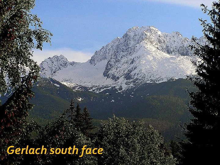 Gerlach south face 