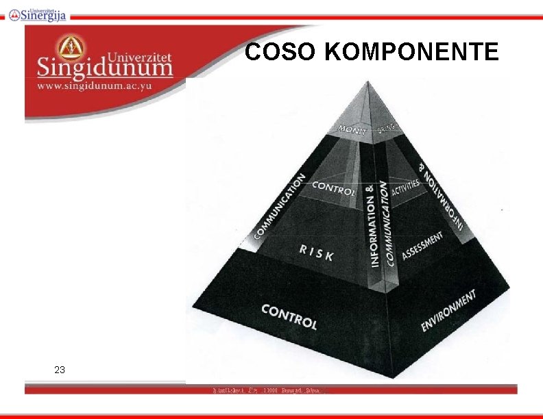 COSO KOMPONENTE . 23 l). 1 nt 1 L • lov. 1 1'>. 11000