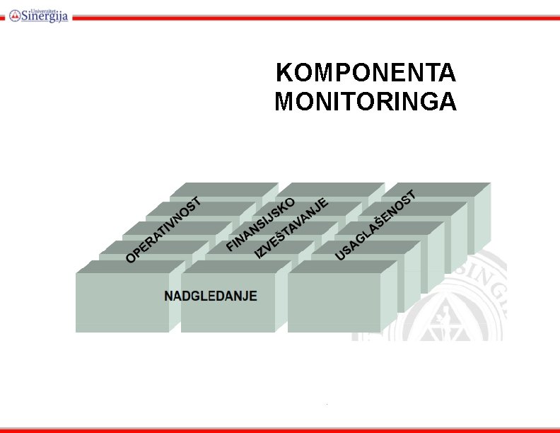 KOMPONENTA MONITORINGA . 