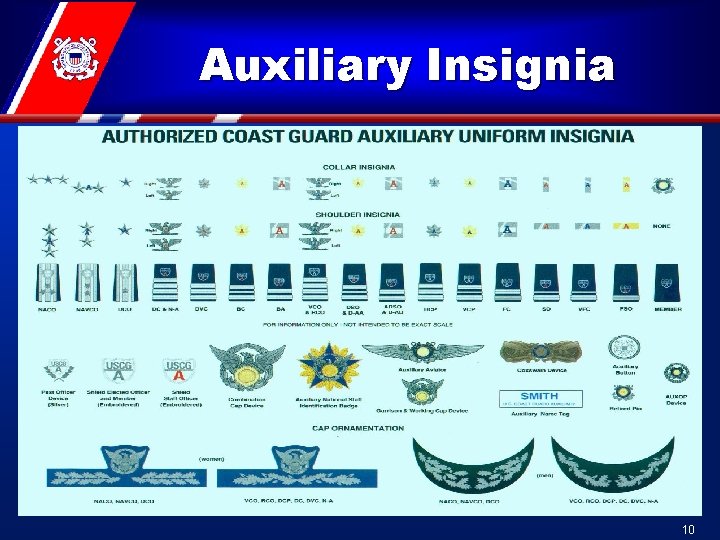 Auxiliary Insignia 10 