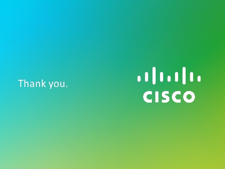 Thank you. Thank you.