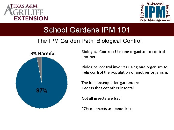 School Home Work IPM Pest Management School Gardens IPM 101 The IPM Garden Path: