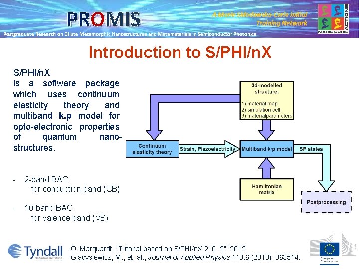 PROMIS A Marie Skłodowska-Curie Initial Training Network Postgraduate Research on Dilute Metamorphic Nanostructures and