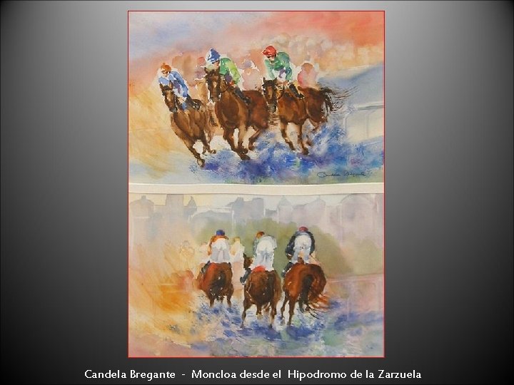 Candela Bregante - Moncloa desde el Hipodromo de la Zarzuela 