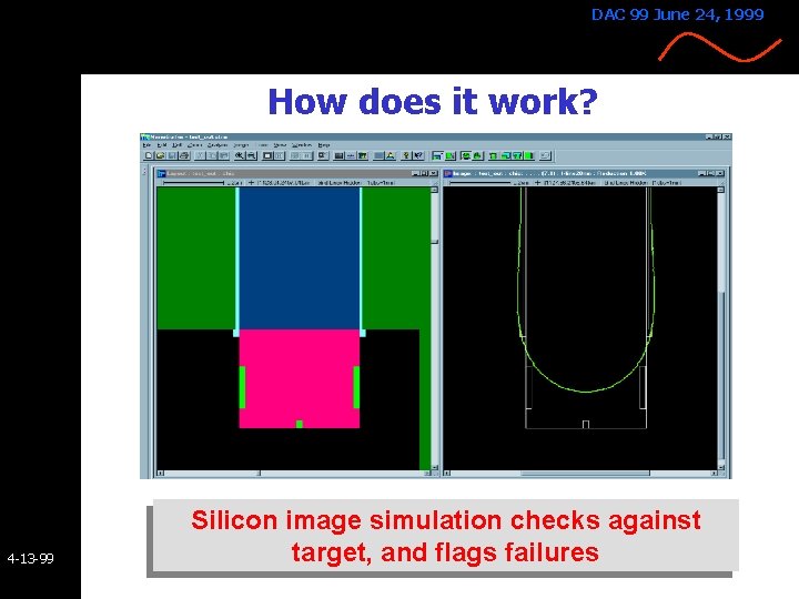 DAC 99 June 24, 1999 How does it work? 4 -13 -99 Silicon image DAC 99 June 24, 1999 How does it work? 4 -13 -99 Silicon image