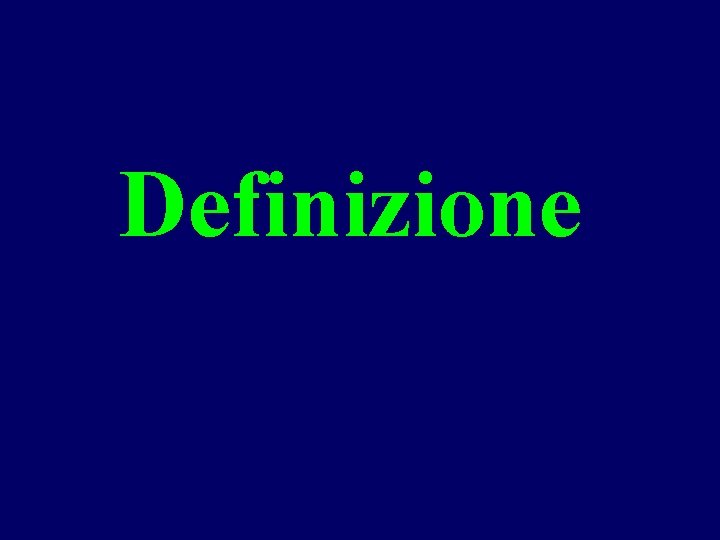 Definizione 