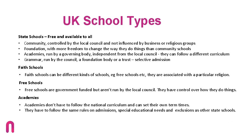 Continuous Professional Development UK School Types State Schools – Free and available to all