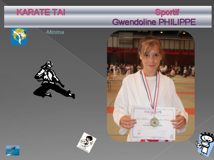 KARATE TAI • Minime Sportif Gwendoline PHILIPPE 