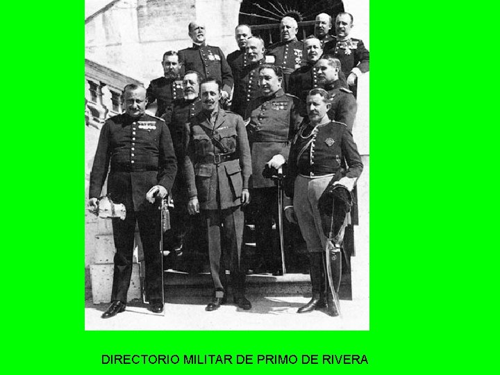 DIRECTORIO MILITAR DE PRIMO DE RIVERA 