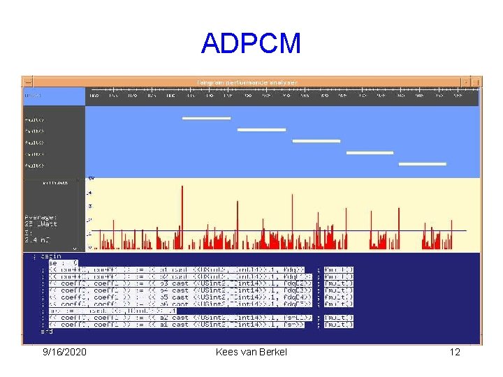 ADPCM 9/16/2020 Kees van Berkel 12 