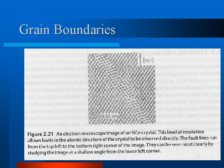 Grain Boundaries 