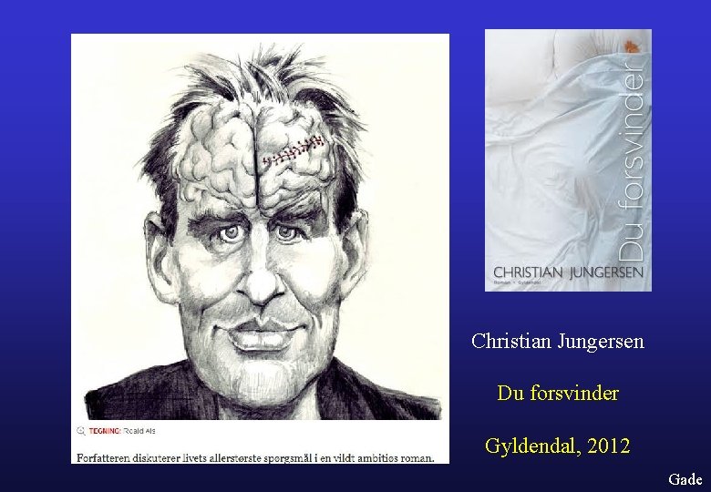 Christian Jungersen Du forsvinder Gyldendal, 2012 Gade 