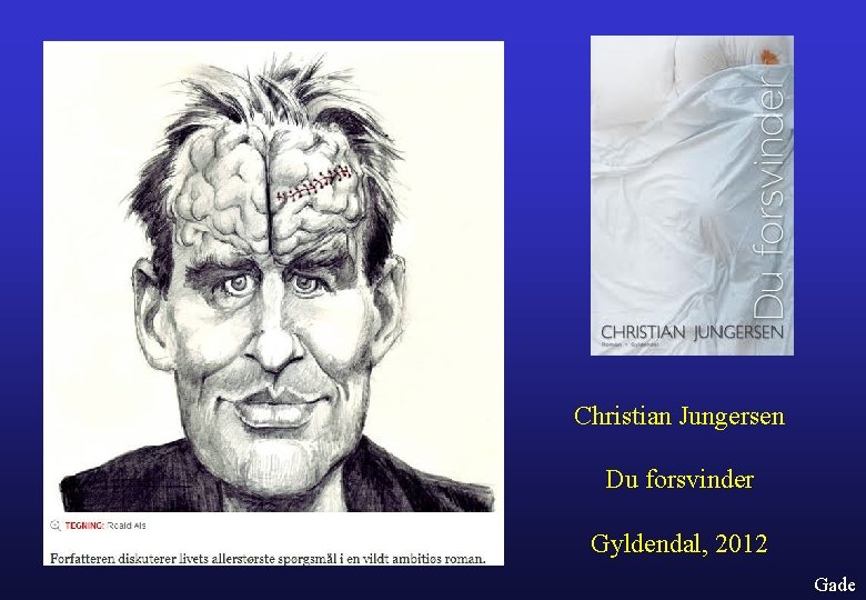 Christian Jungersen Du forsvinder Gyldendal, 2012 Gade 