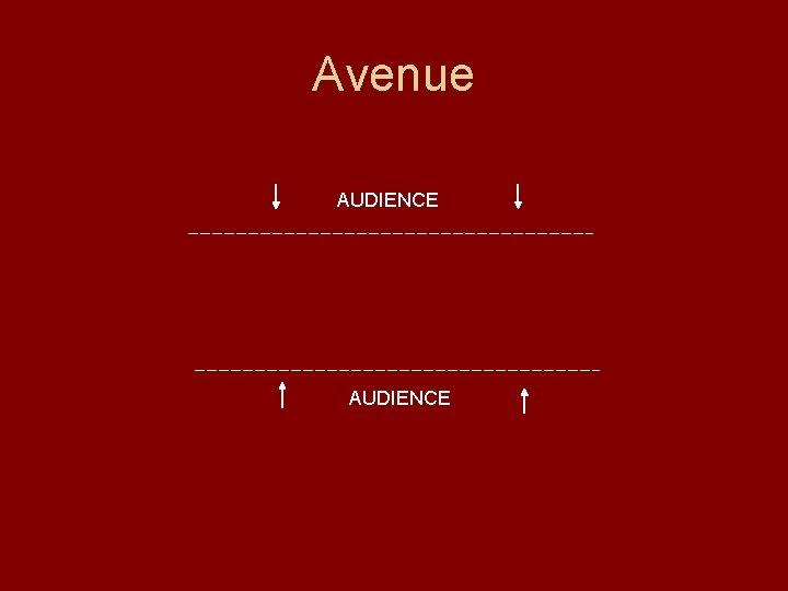 Avenue AUDIENCE 