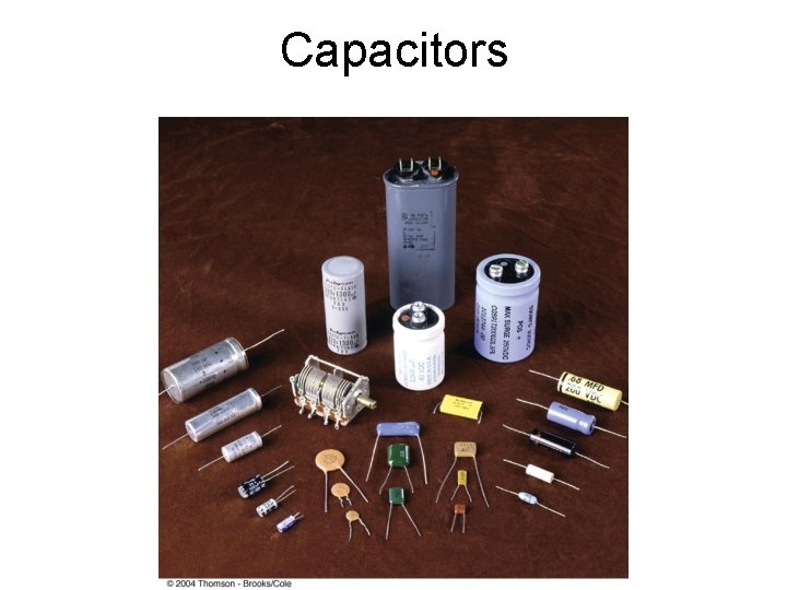 Capacitors 