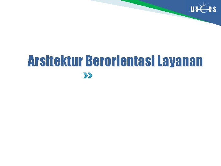 Arsitektur Berorientasi Layanan 