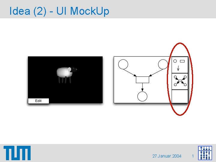 Idea (2) - UI Mock. Up 27. Januar. 2004 1 
