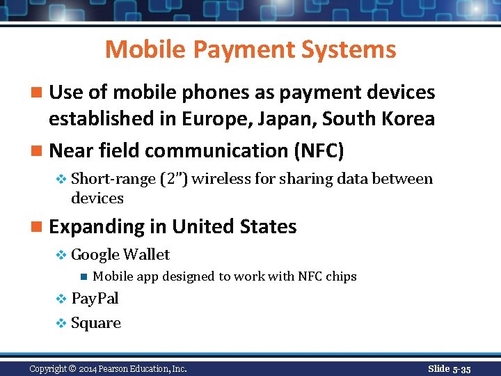 Mobile Payment Systems n Use of mobile phones as payment devices established in Europe,