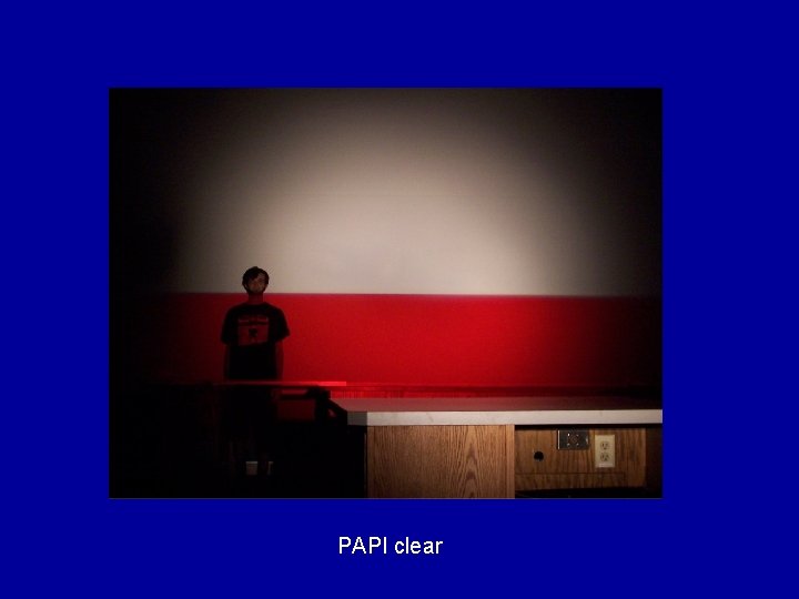 PAPI clear PAPI clear
