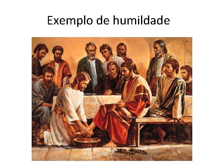 Exemplo de humildade 