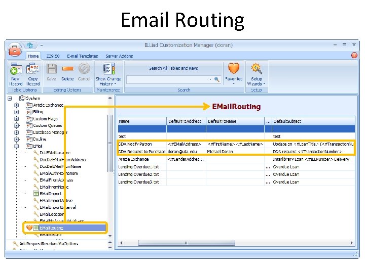 Email Routing 