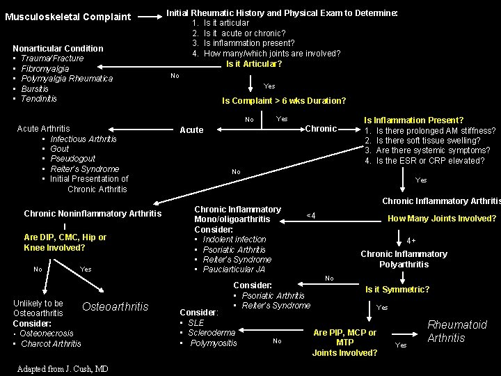 Musculoskeletal Complaint Nonarticular Condition • Trauma/Fracture • Fibromyalgia • Polymyalgia Rheumatica • Bursitis •