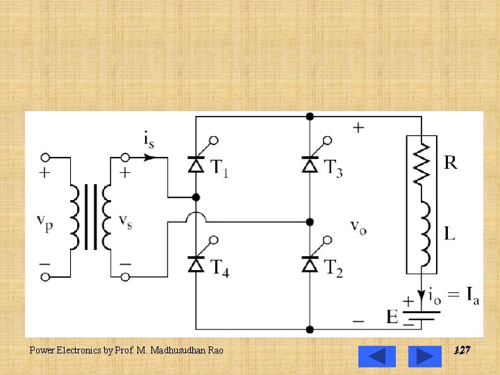 Power Electronics by Prof. M. Madhusudhan Rao 127 