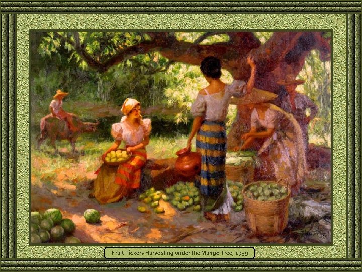 Fruit Pickers Harvesting under the Mango Tree, 1939 