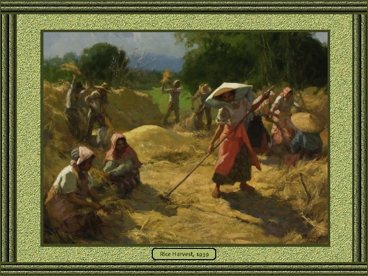 Rice Harvest, 1939 
