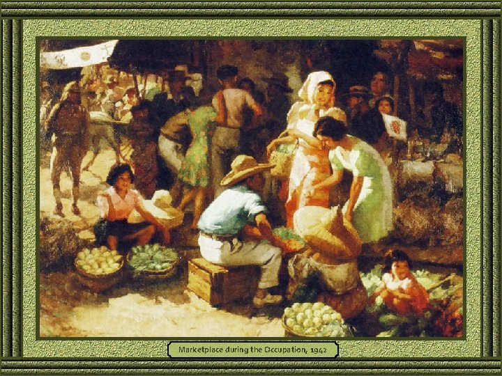 Marketplace during the Occupation, 1942 