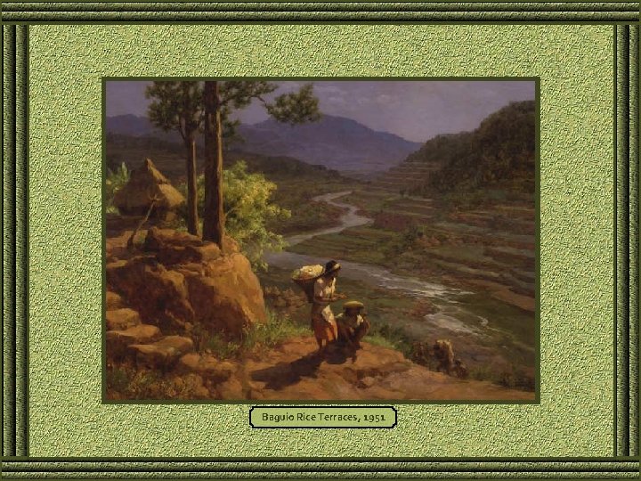 Baguio Rice Terraces, 1951 