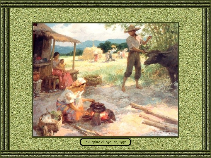 Philippine Village Life, 1954 