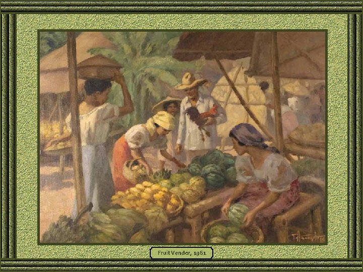 Fruit Vendor, 1961 