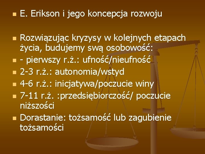 Rozwj dziecka na poszczeglnych etapach edukacyjnych Dr Grayna