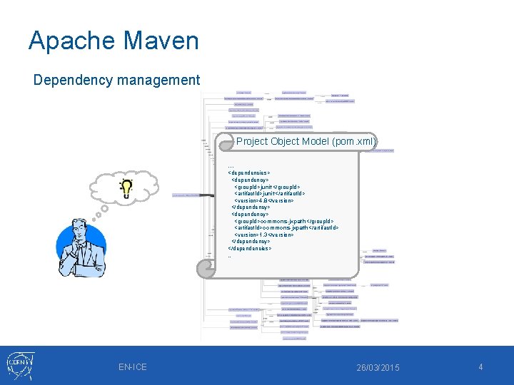 Apache Maven Dependency management Project Object Model (pom. xml) … <dependencies> <dependency> <group. Id>junit</group.