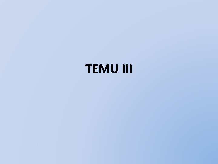TEMU III 
