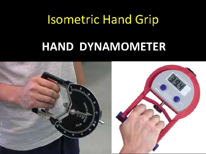 Isometric Hand Grip HAND DYNAMOMETER 