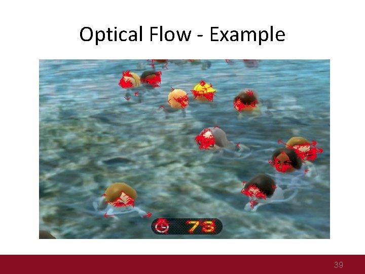 Optical Flow - Example 39 
