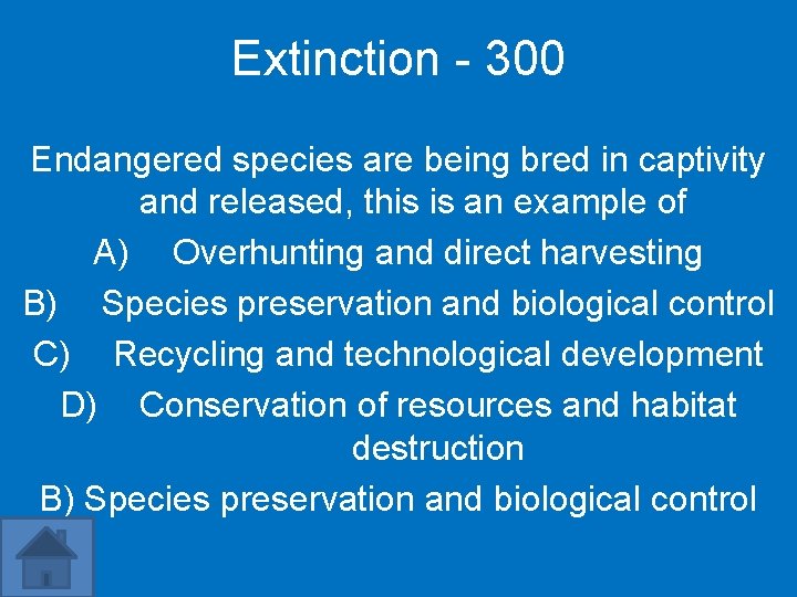 Extinction - 300 Endangered species are being bred in captivity and released, this is