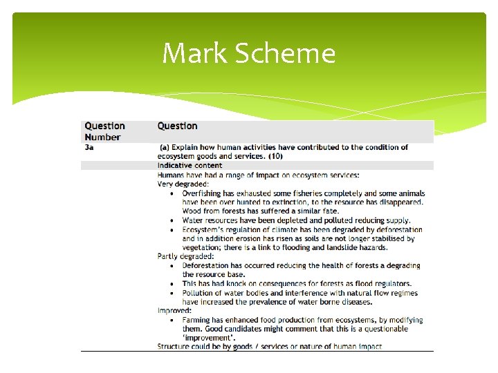 Mark Scheme 