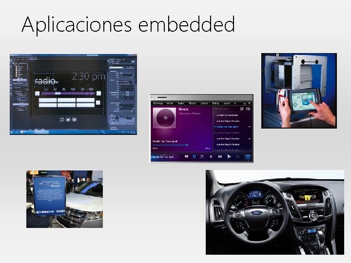 Aplicaciones embedded 