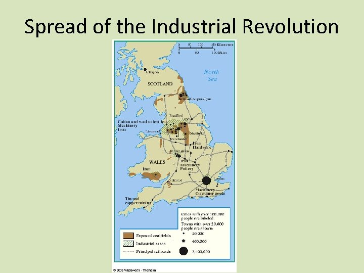 Spread of the Industrial Revolution 