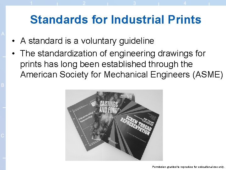 Standards for Industrial Prints • A standard is a voluntary guideline • The standardization
