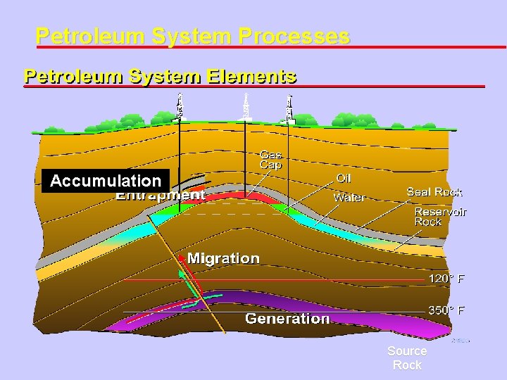 Petroleum System Processes Accumulation Source Rock 