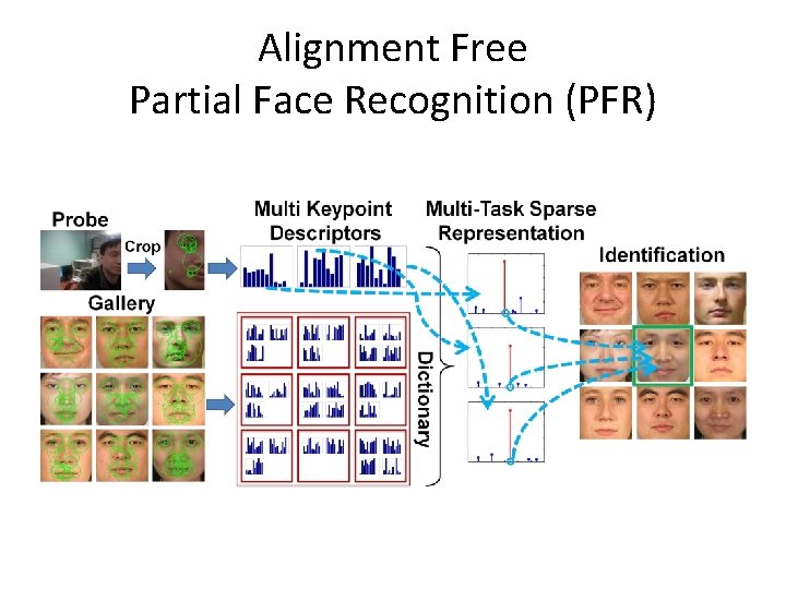 Alignment Free Partial Face Recognition (PFR) 