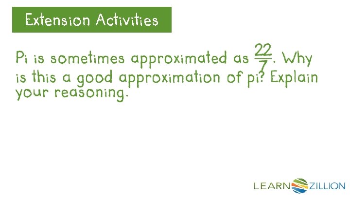 Extension Let’s Review. Activities 