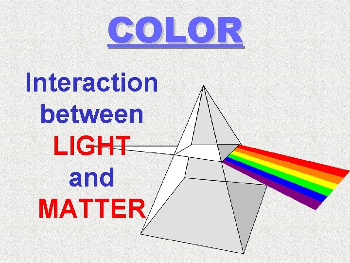 COLORIMETRY Prepared By Michigan Department of Environmental Quality