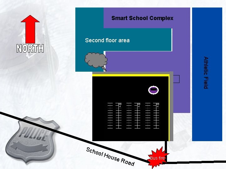 Smart School Complex Second floor area Athletic Field Sch ool H o use R