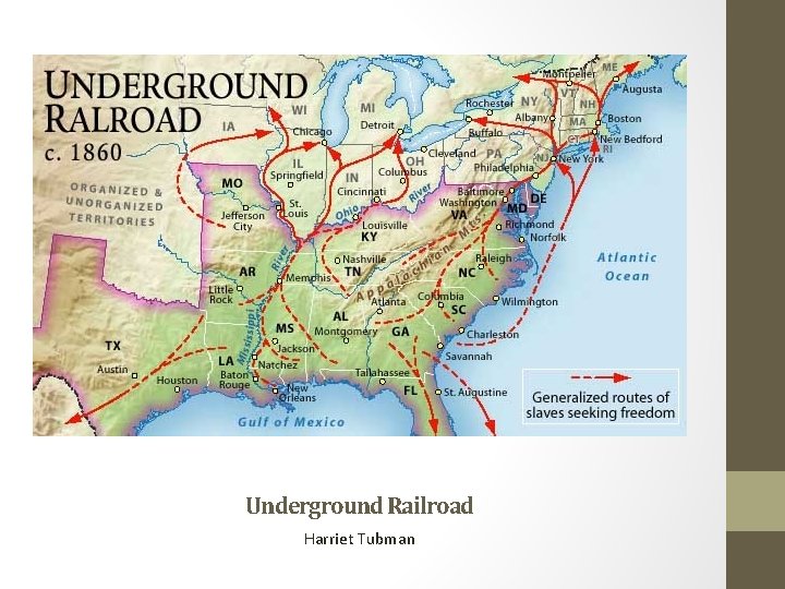 Underground Railroad Harriet Tubman 